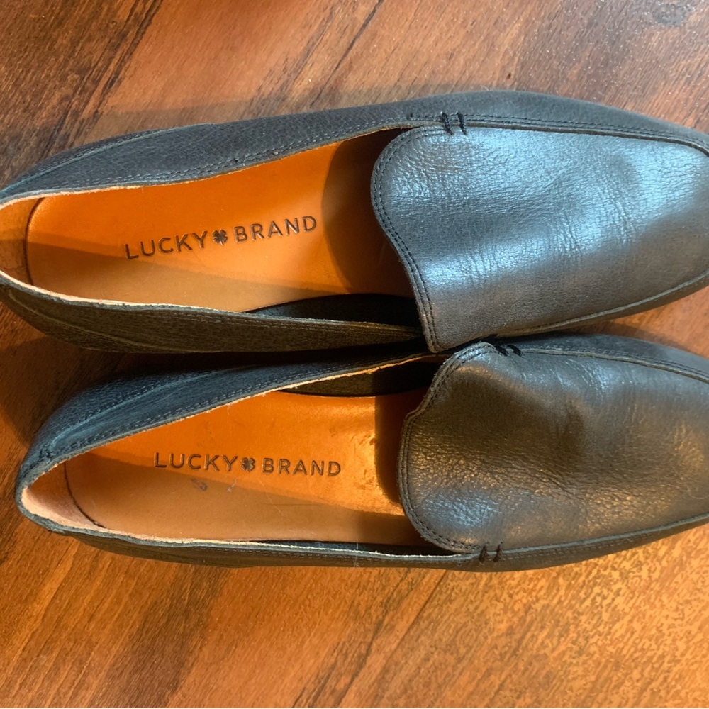 Lucky Brand Men's Black Loafers